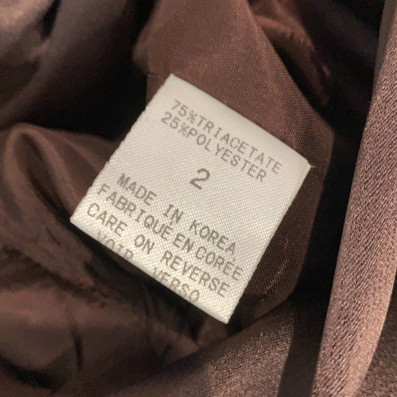 Vintage TAHARI | Cocktail Dress Sz 2 - Picture 9 of 10